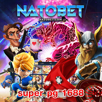 super pg 1688 เว็บรวมเกมสล็อตสุดฮิต เล่นง่าย สมัครฟรีรับเครดิตไม่อั้น | NATOBET