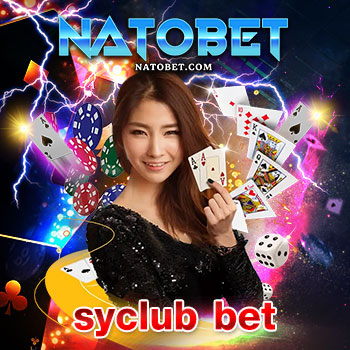 เว็บสล็อต อันดับ 1 syclub bet สมัครสมาชิกได้จากหลากหลายช่องทาง สมัครรับโบนัสเล่นทันที | NATOBET